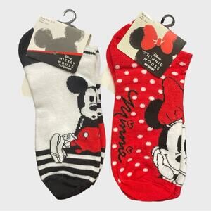 Mickey & Minnie Now Show Sock Set Size 4-10